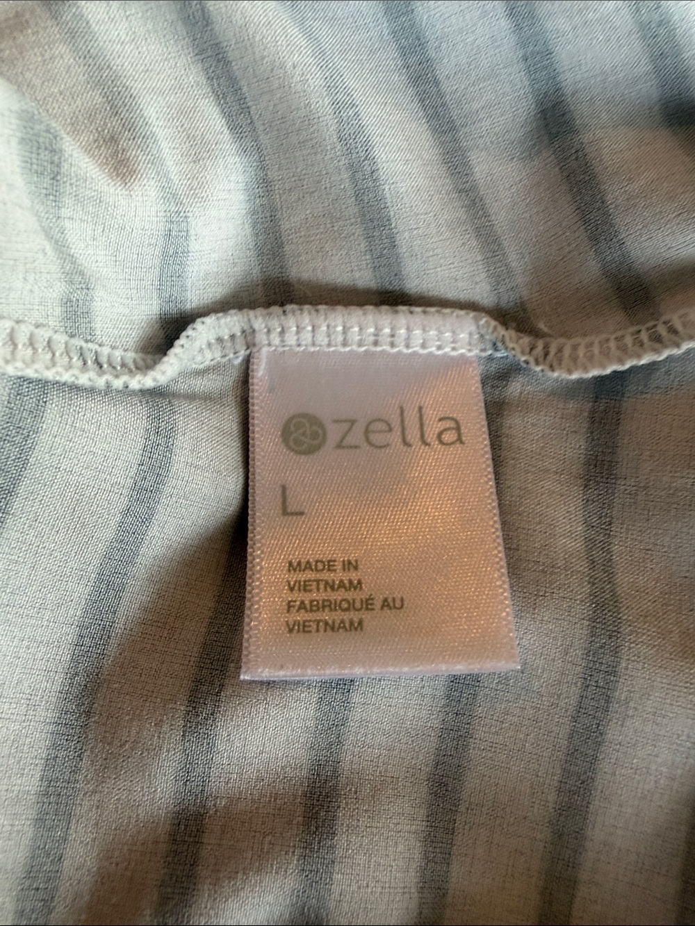 Zella Striped Racerback Tank - Picture 3 of 4